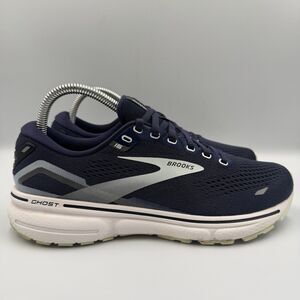 Brooks Ghost 15 Women's Size 8.5 Blue White Running Shoes Sneakers 1203801B450